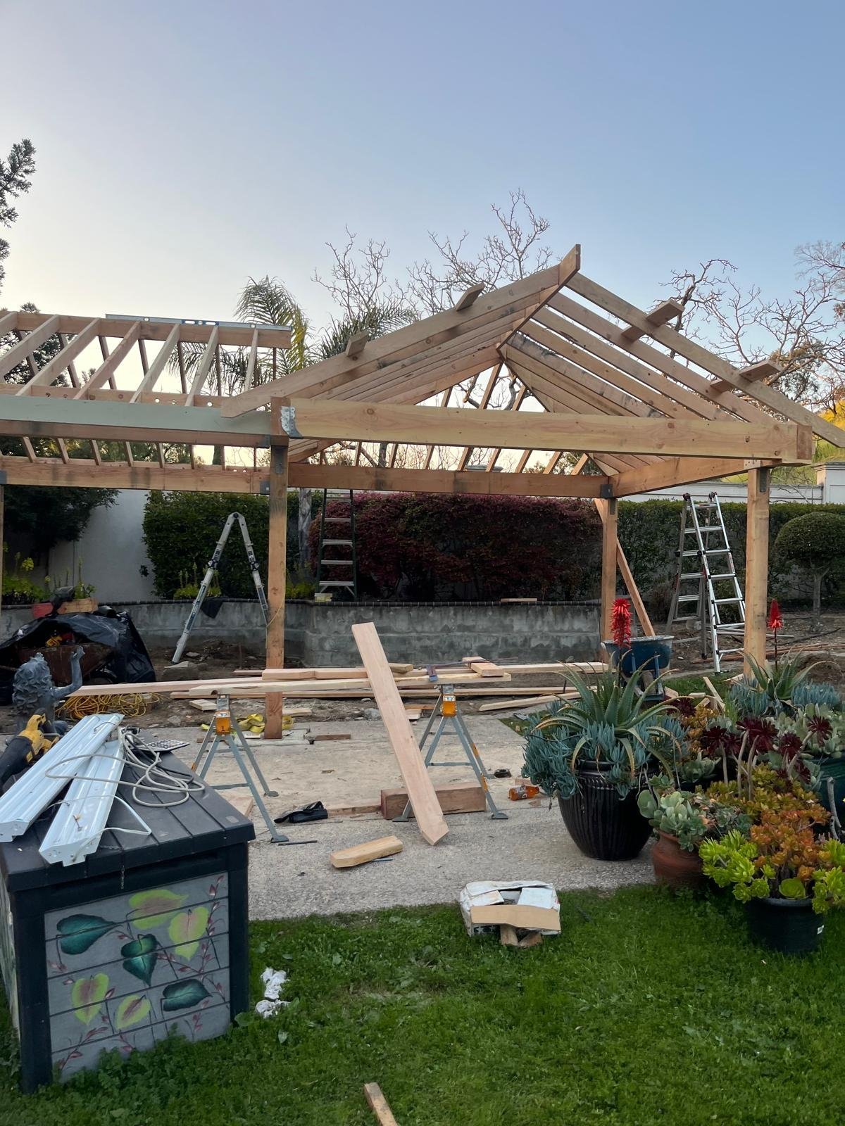 Roofing project completed
