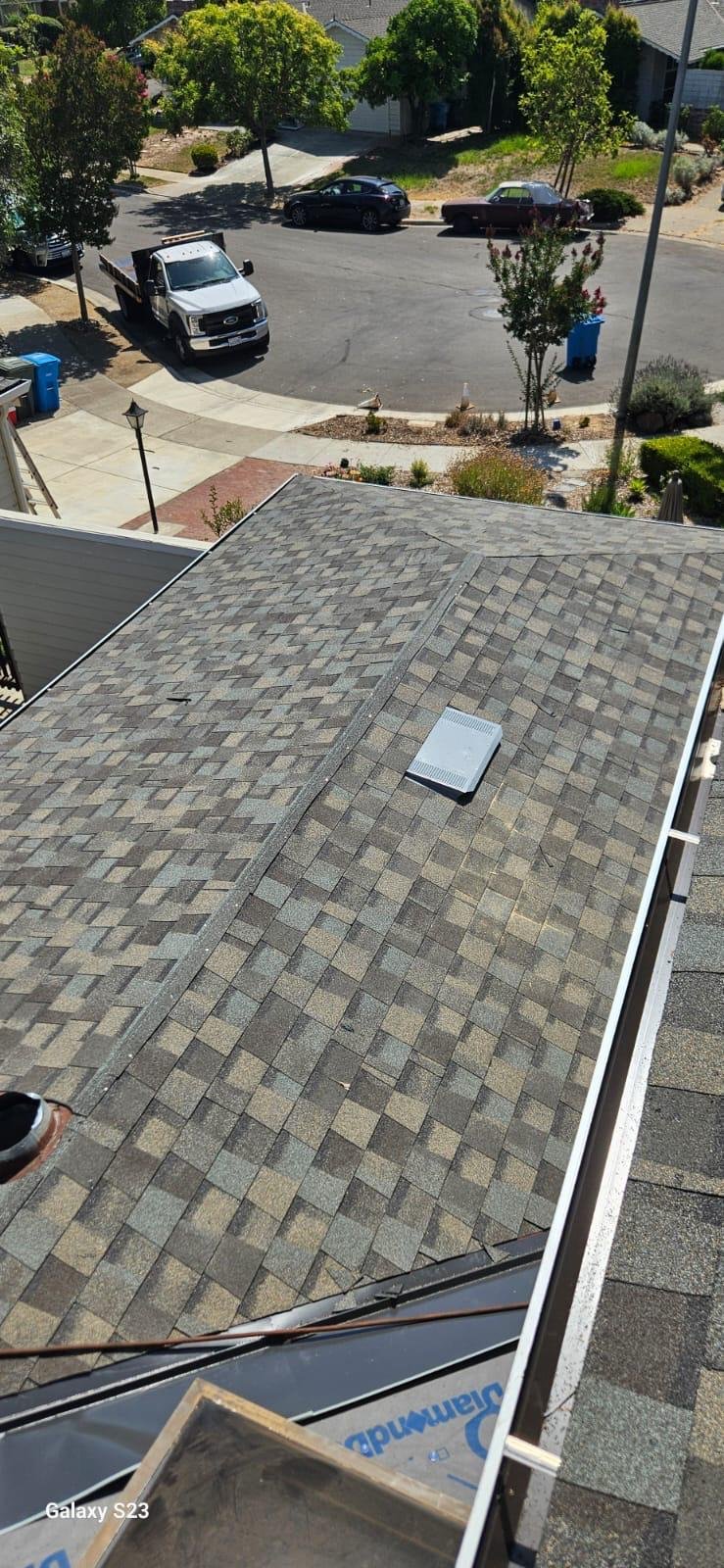 Tile roof installation